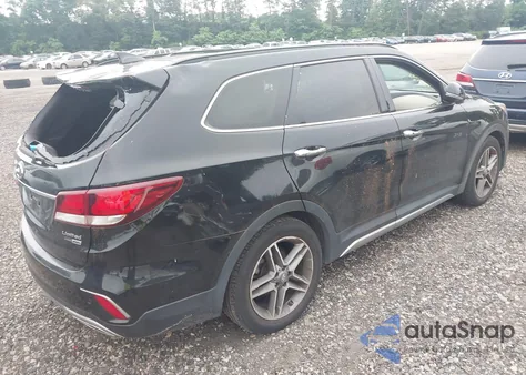 2017 Hyundai Santa Fe Limited Ultimate z USA, uszkodzony, nr VIN KM8SRDHF6HU167123